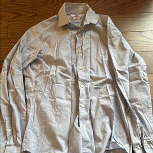 Men's Blue Striped Shirt